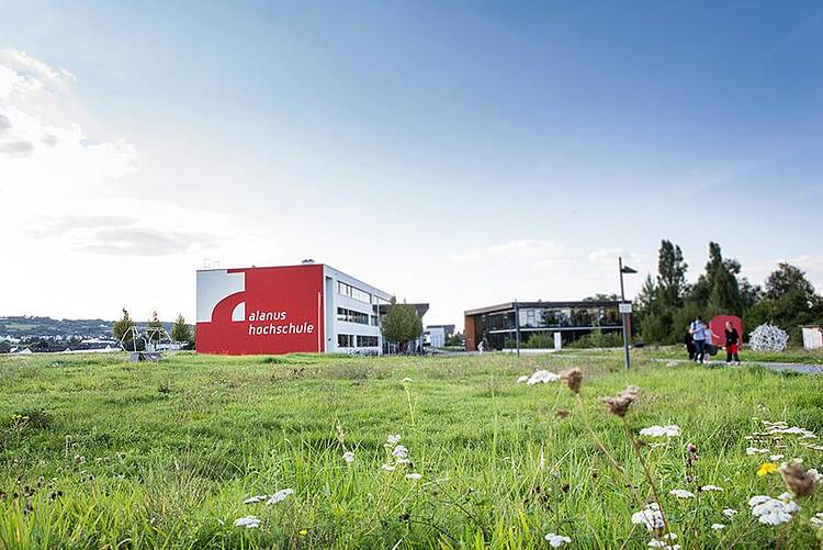 Foto: Blick auf den Campus 2 der Alanus Hochschule in Alfter