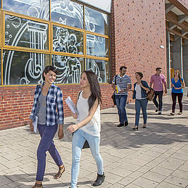 Studierende der Europa-Universität Viadrina (Foto: Heide Fest/Universität Frankfurt (Oder))