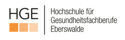 Logo: Hochschule für Gesundheitsfachberufe Eberswalde