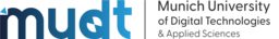 Logo: Munich University of Digital 
Technologies & Applied Sciences