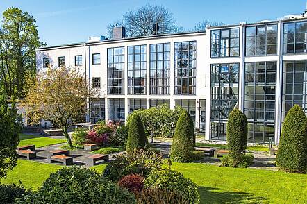 Foto: Gebäude der Katholischen Hochschule NRW in Aachen.