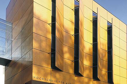 Foto: Blick auf den Anbau Großer Saal 