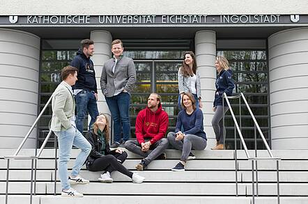 Foto: Studierende der Katholischen Universität Eichstätt-Ingolstadt