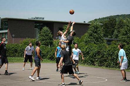 Basketball Spiel (Foto: Hochschule Schmalkalden)