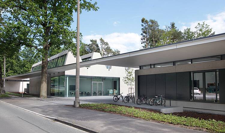Foto: Blick auf den Neubau der Akademie der Bildenden Künste Nürnberg