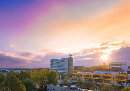 Foto: Gebäude der Technischen Universität Dortmund.