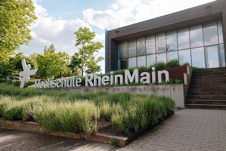 Foto: Blick auf den RheinMain Campus.