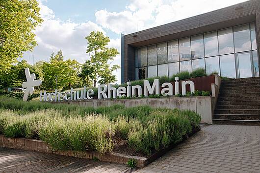 Foto: Blick auf den RheinMain Campus.