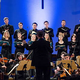 Studierende der Robert-Schumann-Hochschule Düsseldorf (Foto: Robert-Schumann-Hochschule Düsseldorf)