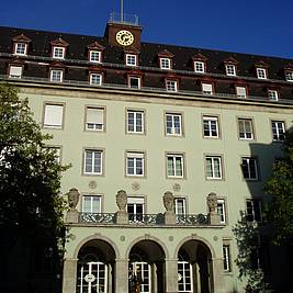 Gebäude der Staatlichen Hochschule für Musik und Darstellende Kunst Mannheim (Foto: Hochschule für Musik und Darstellende Kunst Mannheim) 