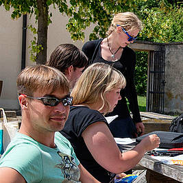 Studierende der Hochschule für Forstwirtschaft Rottenburg (Foto: Hochschule für Forstwirtschaft Rottenburg)