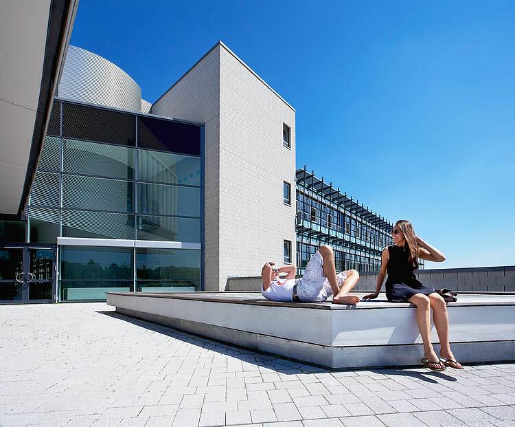 RheinMoselCampus der Hochschule Koblenz (Foto: Hochschule Koblenz) Foto: Blick auf den RheinMoselCampus der Hochschule Koblenz
