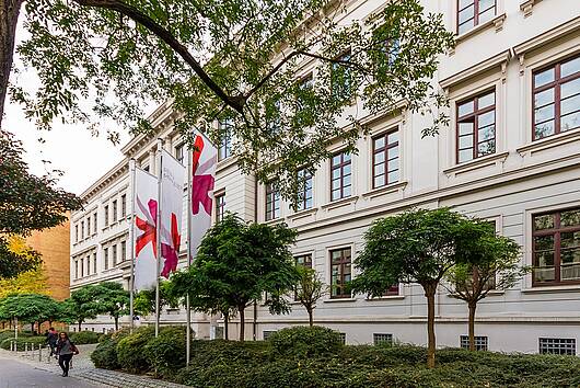 Foto: Blick auf den RheinMain Campus 