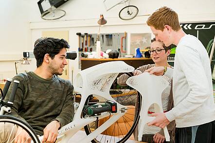 Akkuschrauberfahrzeug der Hochschule Emden/Leer (Foto: Ernst Weerts)