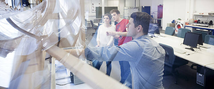 Studierende der Hochschule für Wirtschaft und Recht Berlin. (Foto: HWR Berlin)