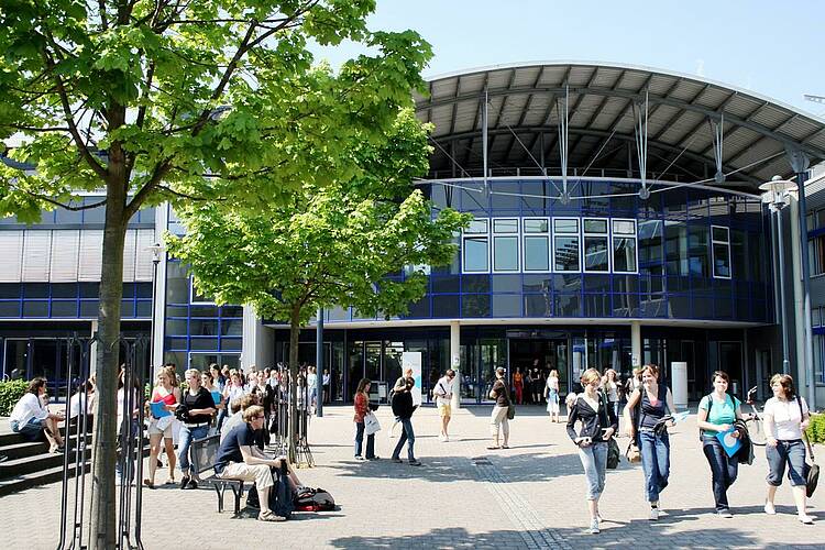 Foto: Blick auf den Campus Sankt Augustin der Hochschule Bonn-Rhein-Sieg