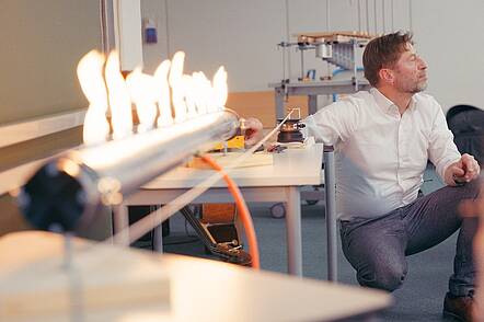 Foto: Lehrsituation in der Schwäbisch Gmünd PH-