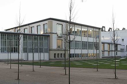 Foto: Blick auf den Campus der Städelschule