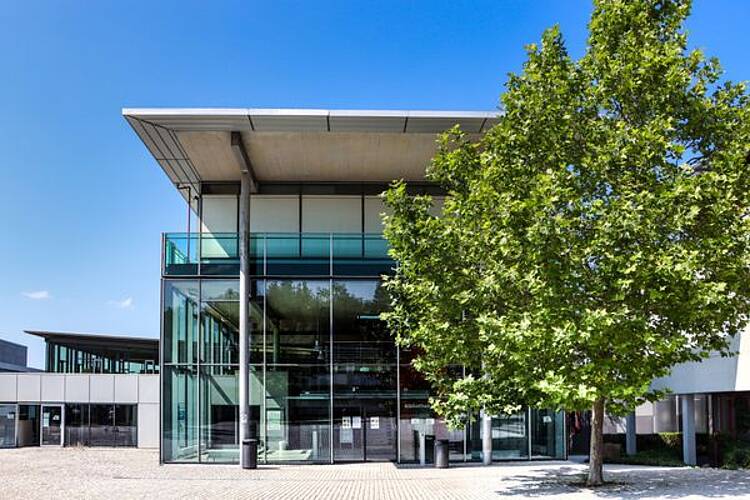 Foto: Bibliotheksgebäude der Hochschule Pforzheim