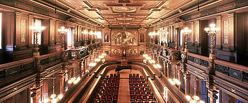 Aula der Alten Universität in Heidelberg (Foto: Universität Heidelberg)