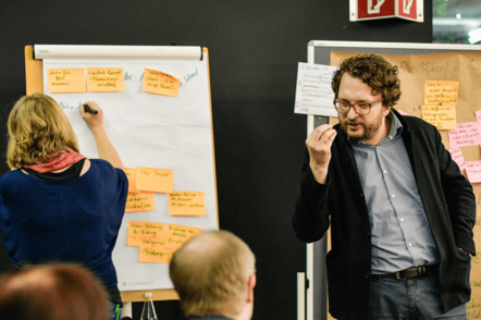 Foto: Workshop an der DHAW.