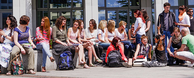 Studierende der Alice Salomon Hochschule Berlin (Foto: David von Becker/ASH Berlin)