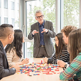 Seminar an der SRH Hochschule Berlin (Foto: SRH Hochschule Berlin)