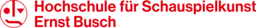Logo: Hochschule für Schauspielkunst Berlin