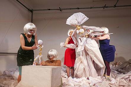 Foto: Aufführung des Theaterstücks Macbeth 