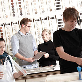 Studierende auf dem WesterWaldCampus der Hochschule Koblenz (Foto: Hochschule Koblenz)