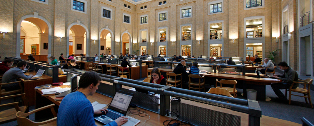 [Translate to English:] Bibliothek der Universität Leipzig (Foto: Jan Woitas/Universität Leipzig)